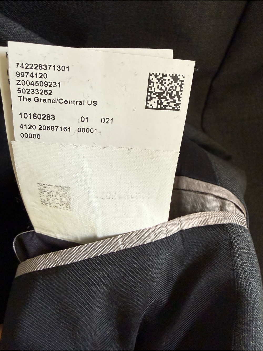Hugo Boss Charcoal Gray Suit 40R Grand Central - Picture 4 of 10